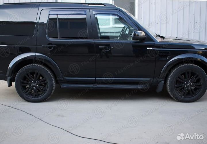 Land Rover Discovery 4 L 319 пороги внешние black