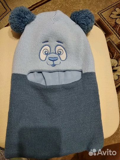 Шапка шлем демисезонный