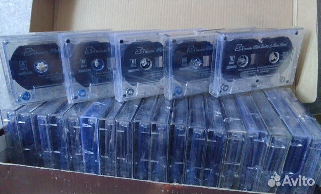 Аудиокассеты б/у, 60-минутки, 90-минутки