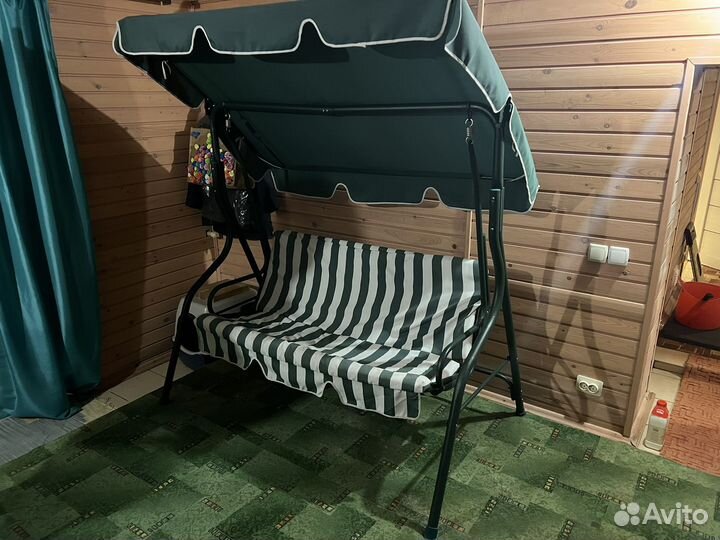 Садовые качели бу