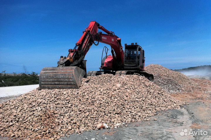 Щебень известняковый