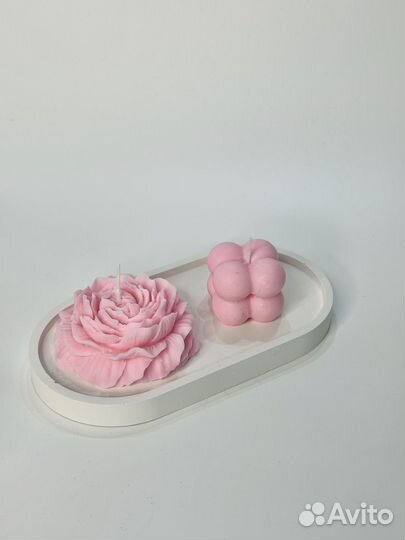 Соевые свечи ручной работы