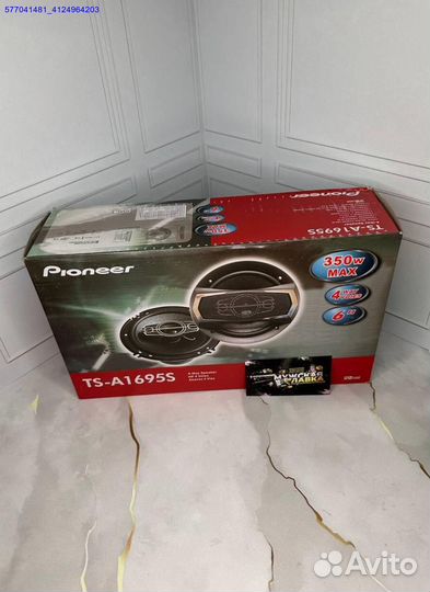 Новые автоколонки Pioneer TS-A1695S 350W 16см