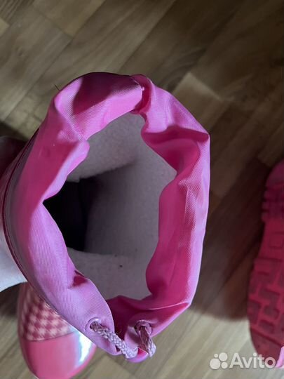 Детские резиновые сапоги