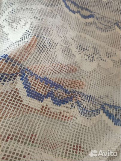 Новая тюль. Размер полотна 5,40 x 2,45 м