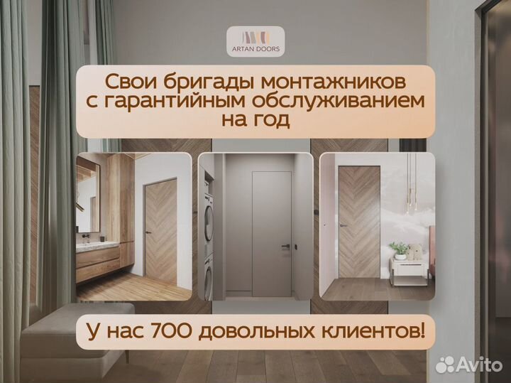 Двери межкомнатные экошпон