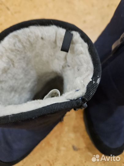 Сапоги зимние на мальчика 28 р