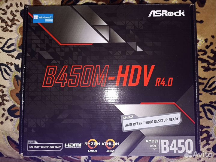 Asrock B450M-HDV,ryzen 1200, SSD nvme 240,2x8gb