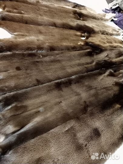 Натуральный мех выдры, шкруки