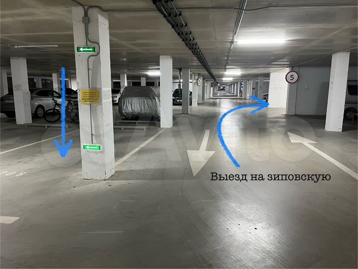 Машиноместо, 19 м²