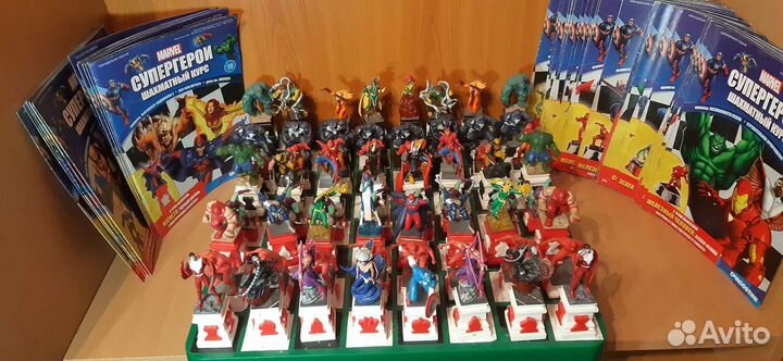 Шахматы Marvel супергерои