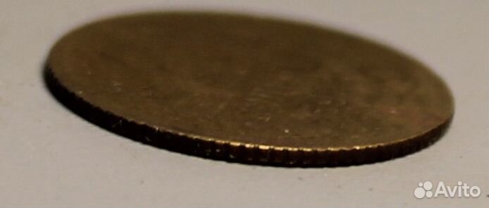 1 копейка 1987года. очень четкий брак