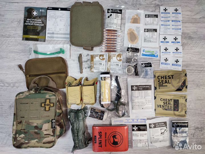 Тактическая аптечка Rhino rescue PRO