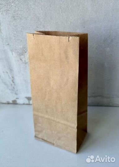 Бумажные крафт пакеты 8 на 17 см