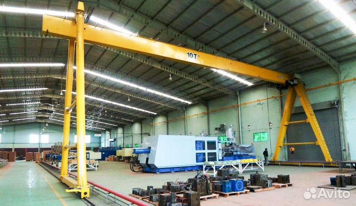 Кран козловой в цех