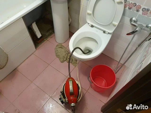 Прочистка канализации/устранение засора/сантехник