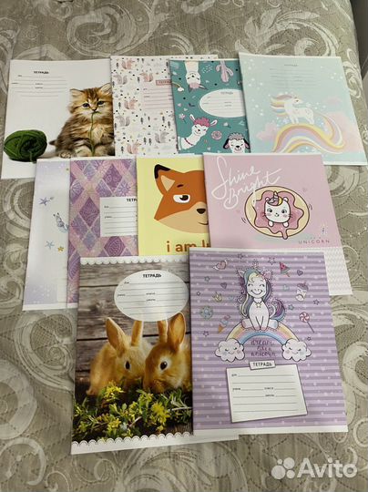 Тетради для 1 класса в частую косую линейку