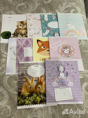 Тетради для 1 класса в частую косую линейку