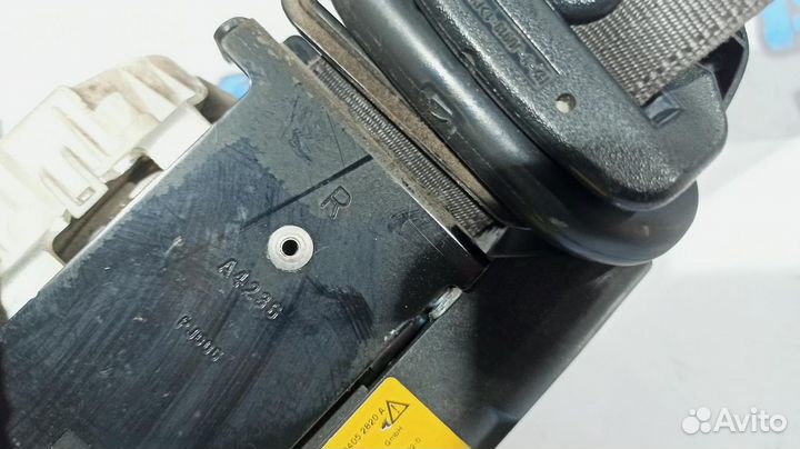 Ремень безопасности правый Chevrolet Aveo T250 96866990. Хэтчбек, 3 двери