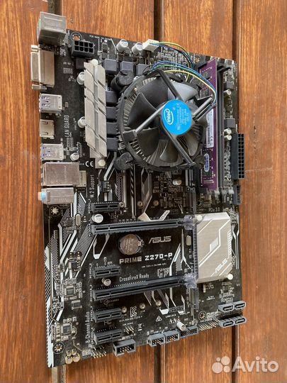 Материнская плата в сборе asus prime Z270