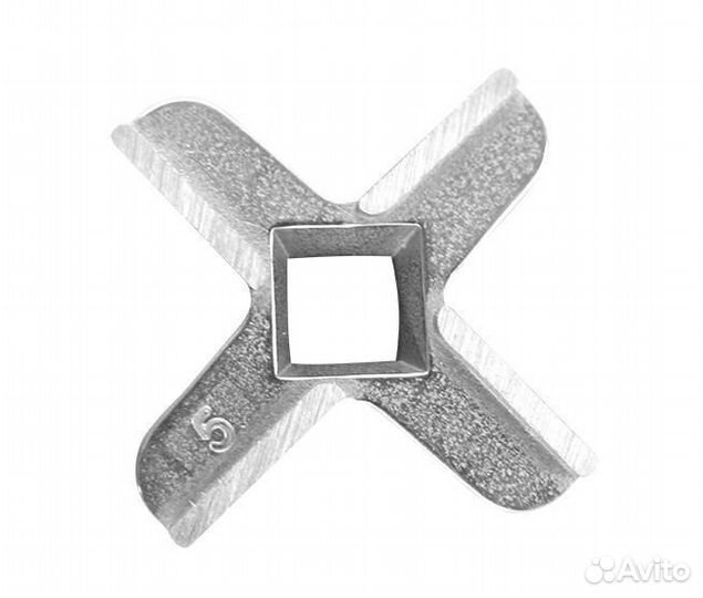 Нож для мясорубки №5, B45, H-9.5mm, (9x9), зам. N4