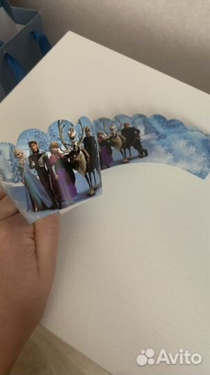 Однорозовая посуда с Эльзой