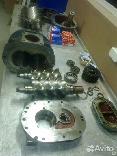 Ремонт винтового блока,ремонт компрессора