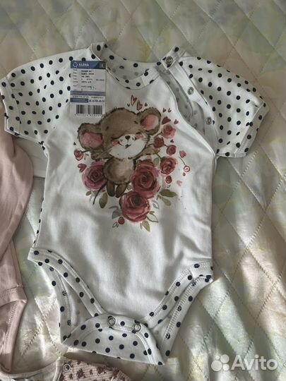 Боди для девочки 68
