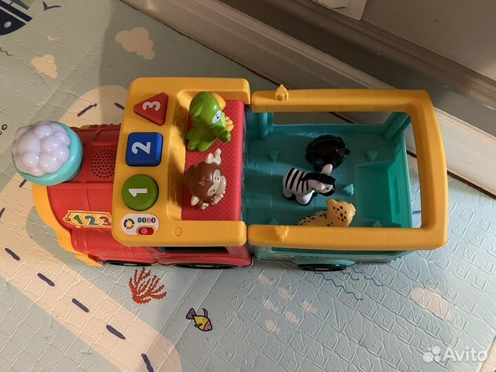 Игрушка экспресс с животными от fisher price