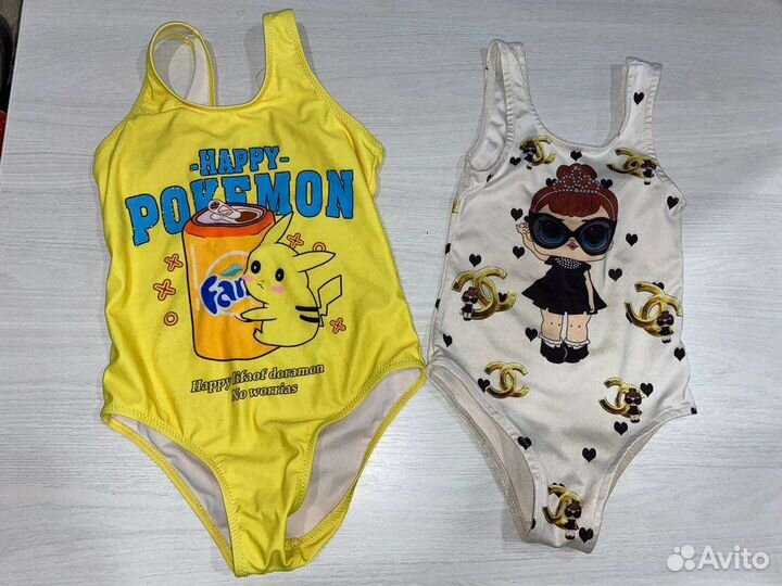 Детский купальник для девочки 116