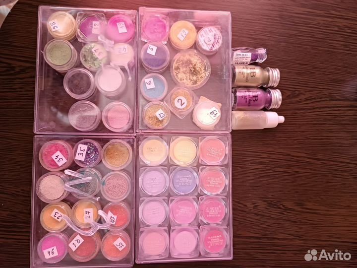 Гель лаки дизайн ногтей 178 штук за все + лампа