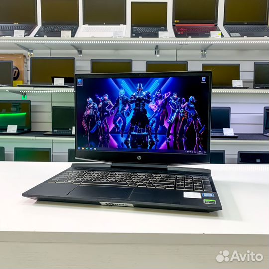 Игровой ноутбук HP i5/GTX1650/1Tb SSD/15.6