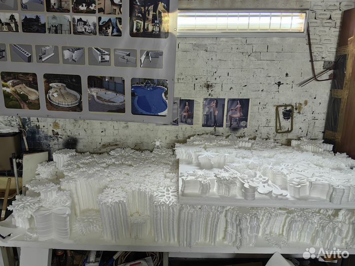 Новогодние снежинки от производителя