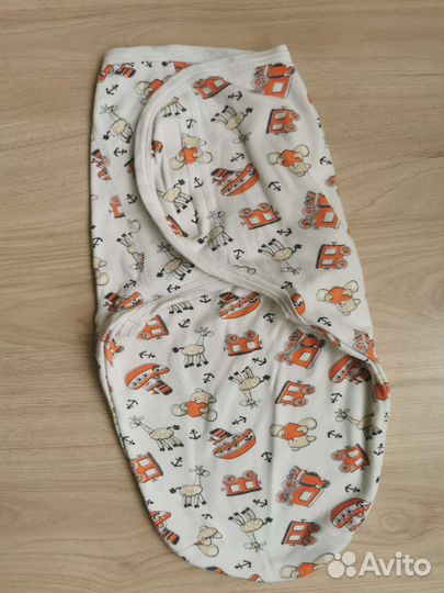 Пеленка кокон на липучках
