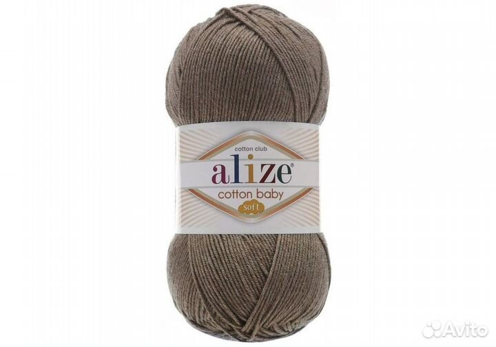 Пряжа alize cotton baby soft (Ализе коттон бэби)