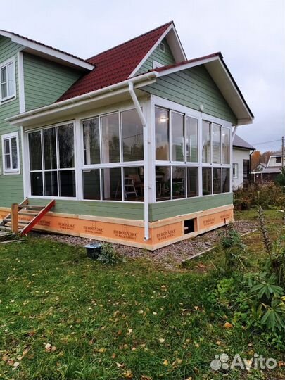 Остекление коттеджей