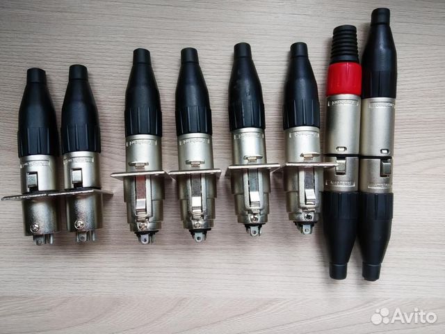 Аудио разъемы XLR Amphenol 3 контакт