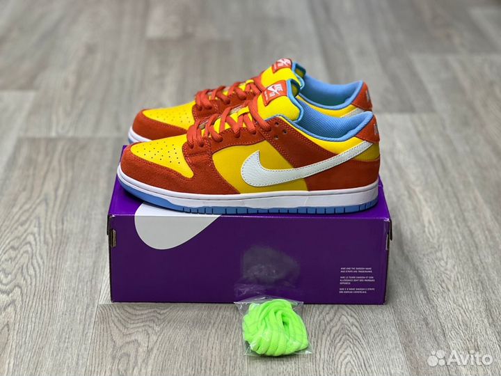 Кроссовки Nike SB Dunk Low Bart Simpson (41-45)