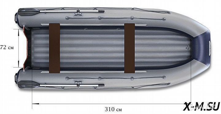 Лодка «флагман – DK 370 igla»