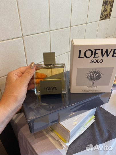 Loewe Solo Mercurio мужские Испания оригинал