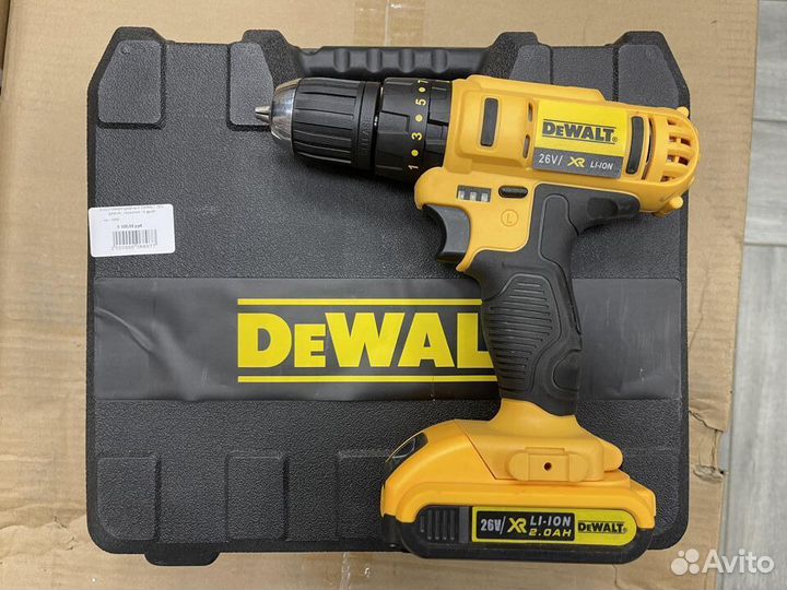 Шуруповерт-ударный dewalt 26V