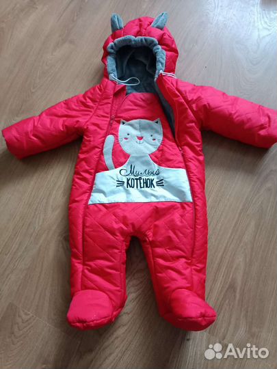 Комбинезон демисезонный 68 74