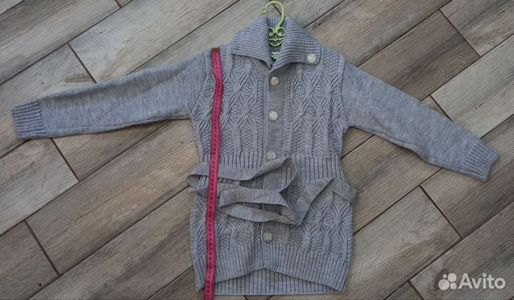 Теплая кофта для девочки
