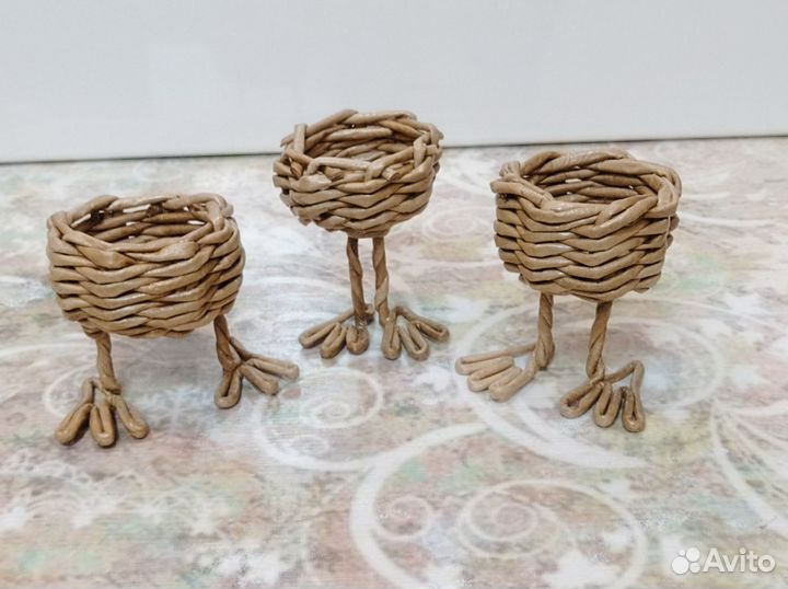 Пасхальная корзиночка-пашотница