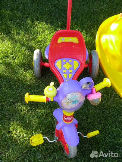 Велосипед и качалка