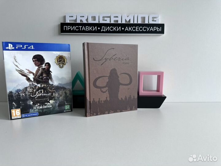 Syberia The World before диск для Sony PS4