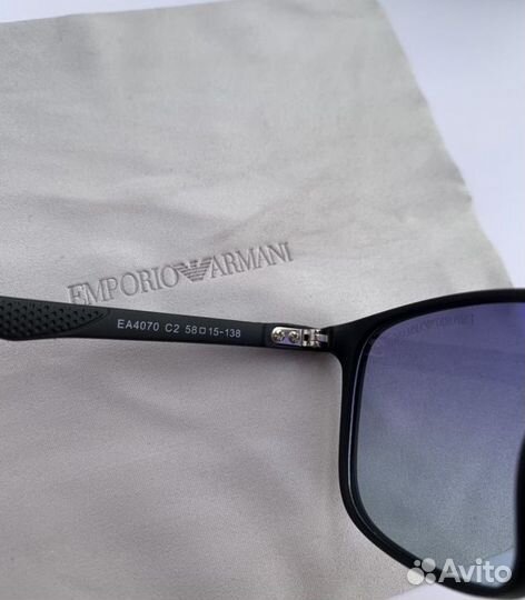 Очки emporio armani градиент поляризационные