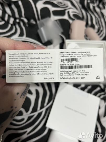 Наушники Apple Airpods 3