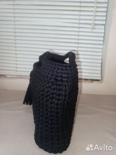 Сумка ручной вязки женская