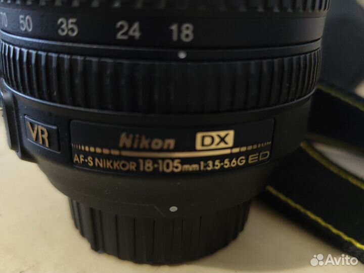 Комплект фотоаппарата Nikon d5100 18-105